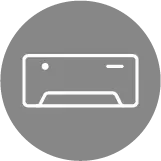 Air condition icon for Supreme Heating and Air conditioning website.
